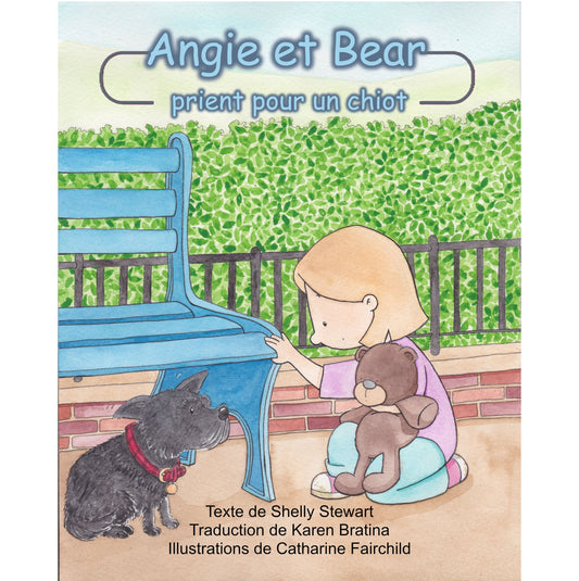 Angie et Bear prient pour un chiot
